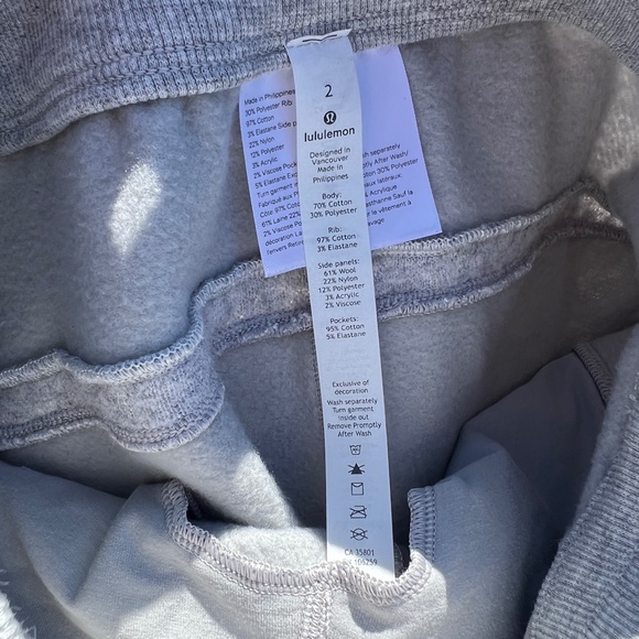 NEW Rare Lululemon Scuba Jogger *Sherpa Stripe Sz 2 - Picture 8 of 10